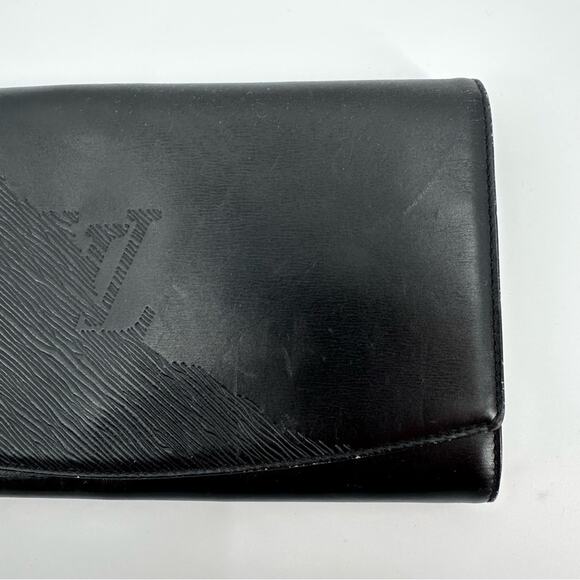 Louis Vuitton Opera clutch in black leather - Picture 3 of 15